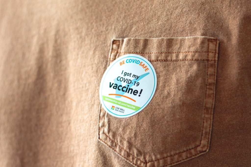 be covid safe sticker