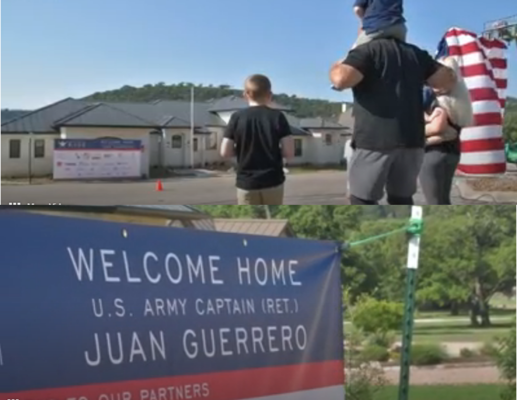 us Iraq war veteran gets his new house