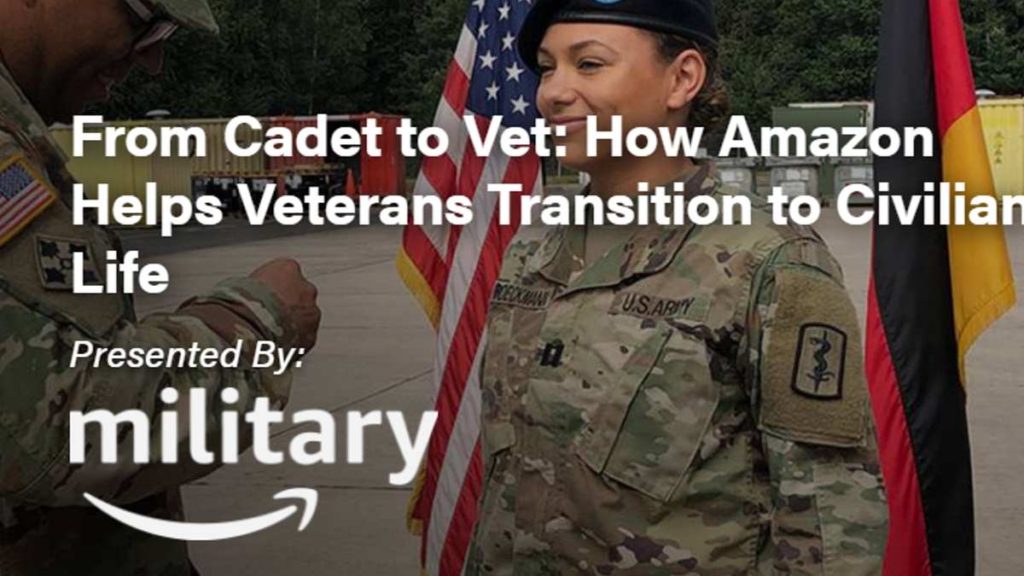 Amazon supports veterans