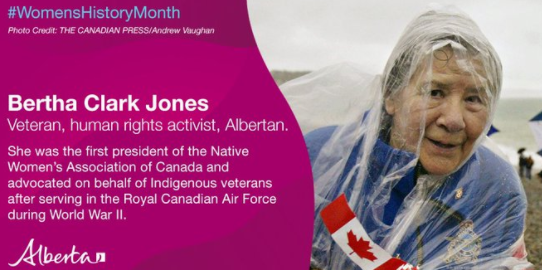 bertha clark jones indigenous-woman-in-canadian veteran