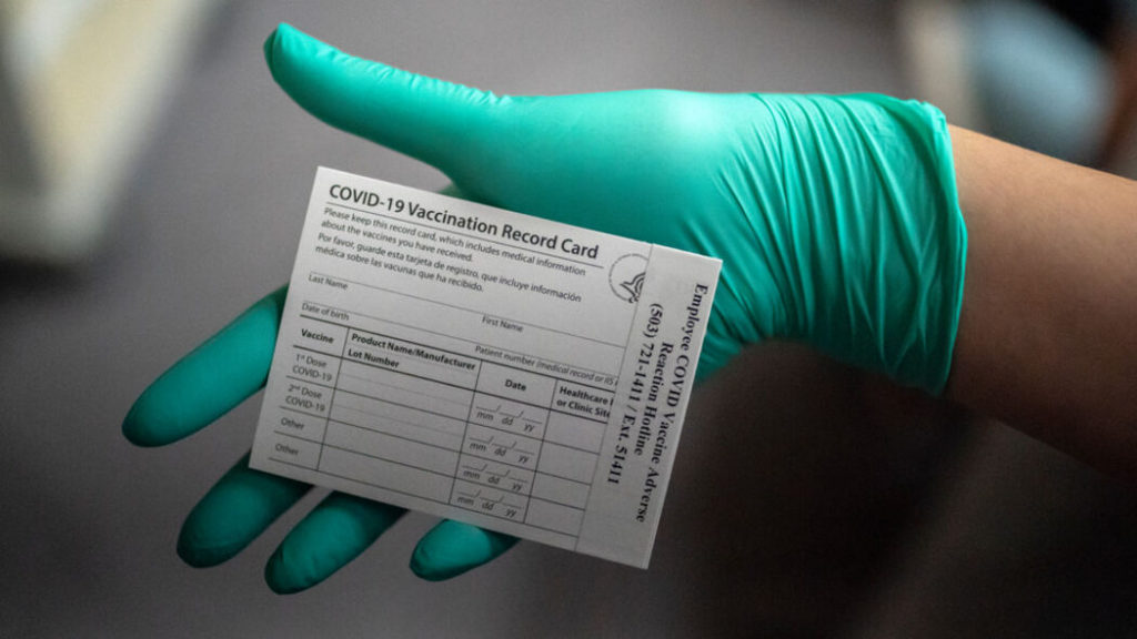 veteran vaccination card