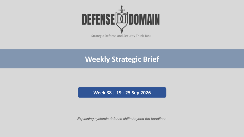weekly strategic brief 26-38